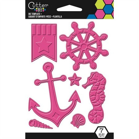 EK Success - Cutter Bee Die Set - Nautical