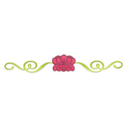 Sizzix Sizzlits Decorative Strip Die - Flower Burst w/Ribbons