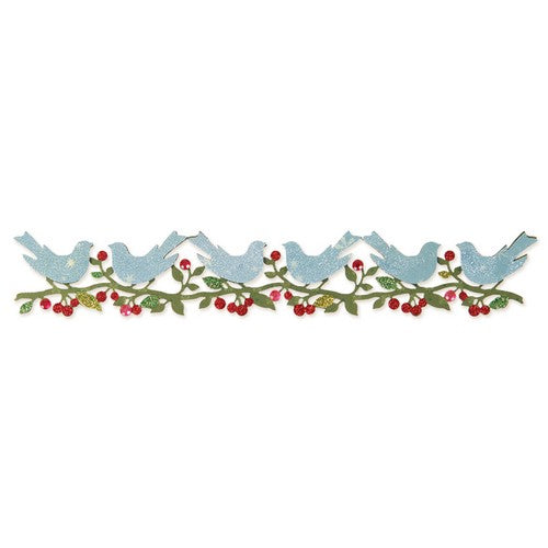 Sizzix Sizzlits Decorative Strip Die - Bower Birds by Brenda Walton