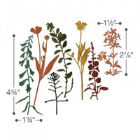Sizzix - Sizzlits - Tim Holtz - Wildflowers #2
