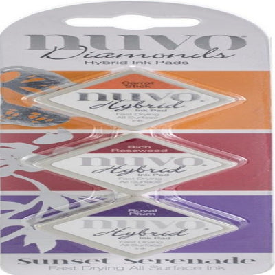 Nuvo Diamond Hybrid Ink Pads - Sunset Serenade