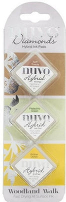 Nuvo Diamond Hybrid Ink Pads - Woodland Walk
