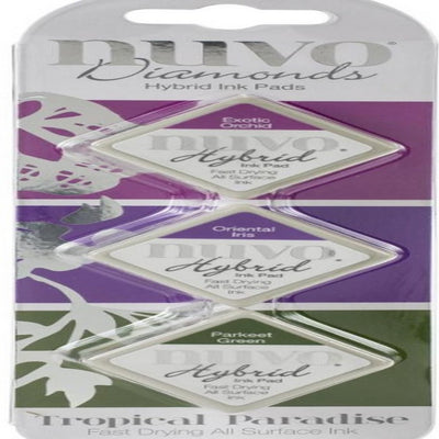 Nuvo Diamond Hybrid Ink Pads - Tropical Paradise