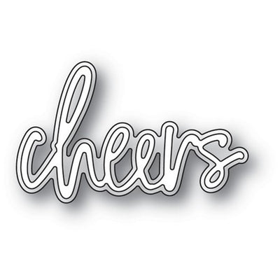 Memory Box - Dies - Cheers Jotted Script