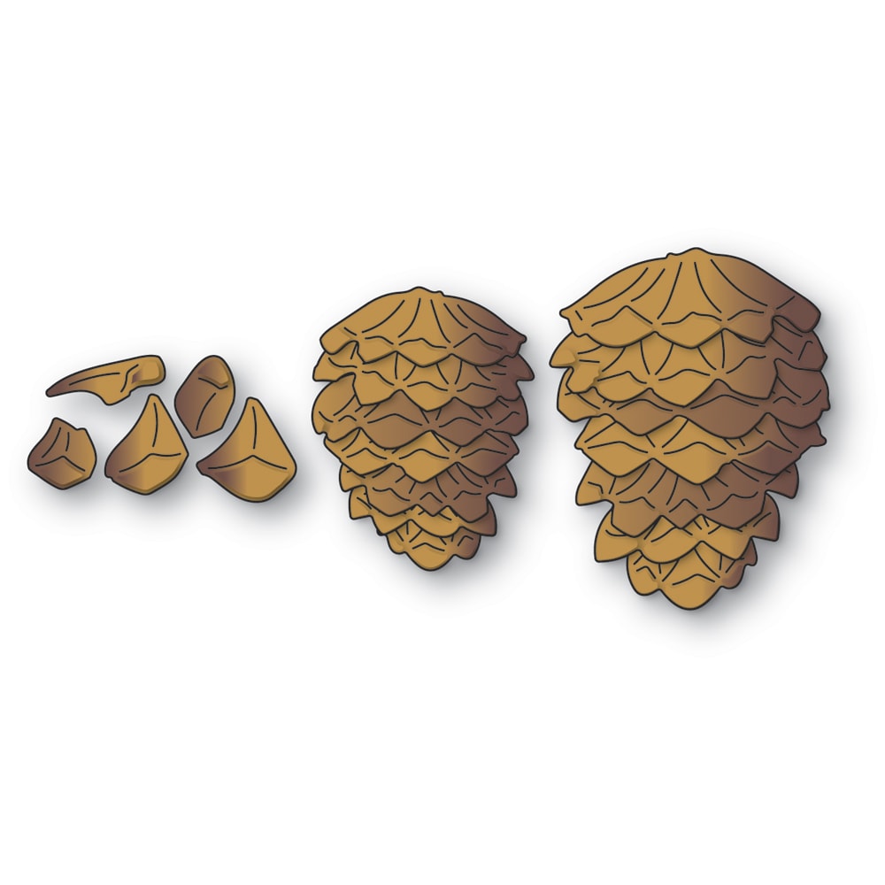 Memory Box - Dies - Pinecone Stackers