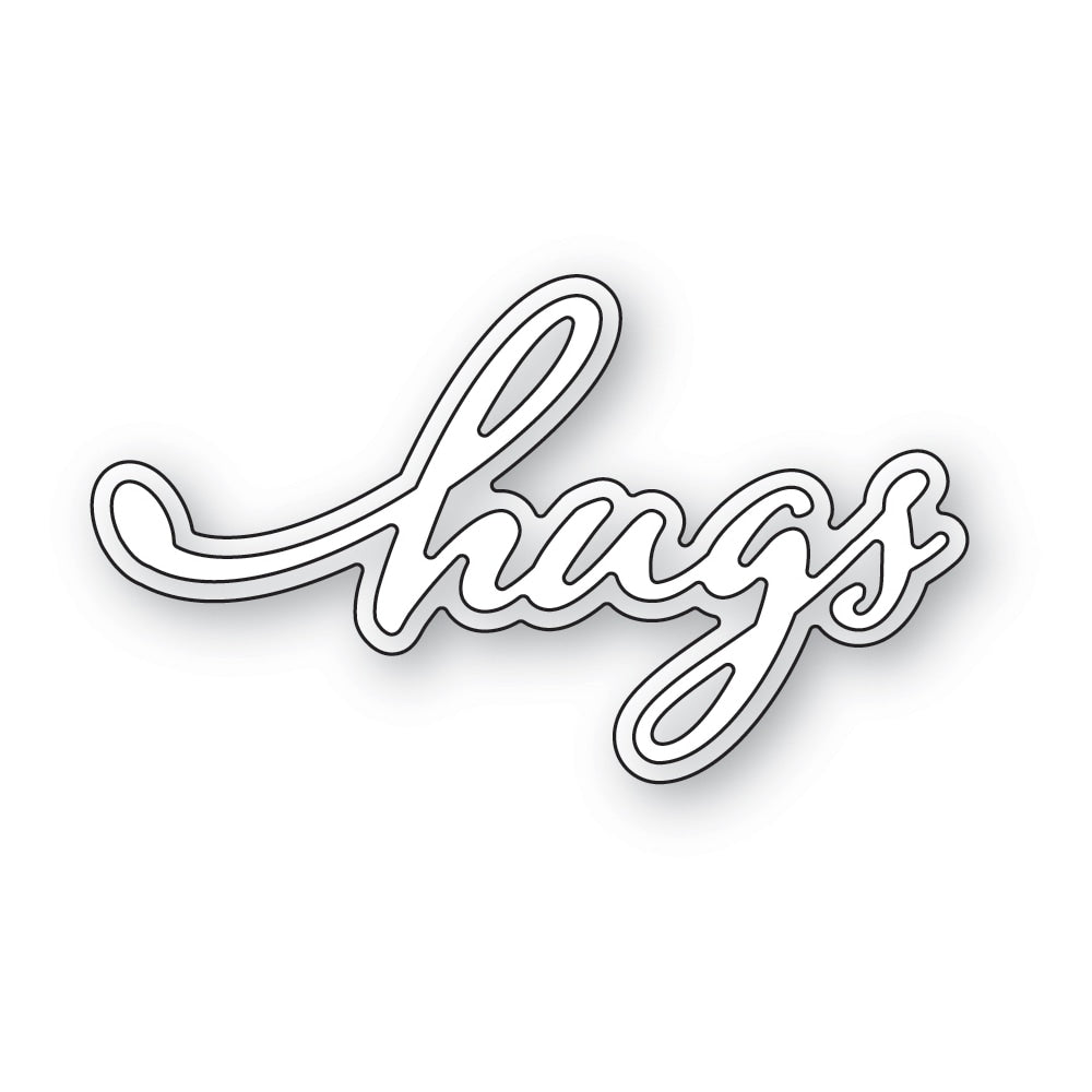 Memory Box - Dies - Hugs Tender Script (Pre-Order)