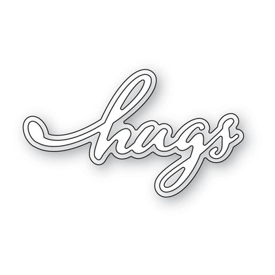Memory Box - Dies - Hugs Tender Script (Pre-Order)