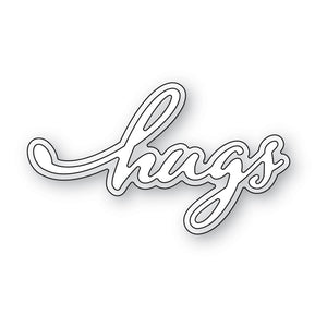 Memory Box - Dies - Hugs Tender Script (Pre-Order)