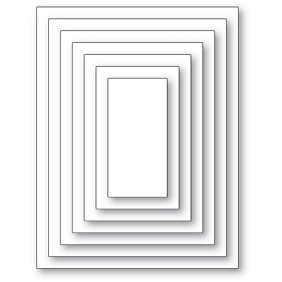 Memory Box - Dies - A2 Rectangle Frames Die Set (Pre-Order)