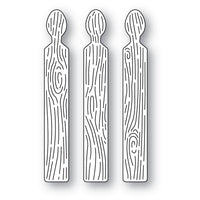 Memory Box - Dies - Woodgrain Fence Pickets (Pre-Order)