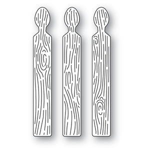 Memory Box - Dies - Woodgrain Fence Pickets (Pre-Order)