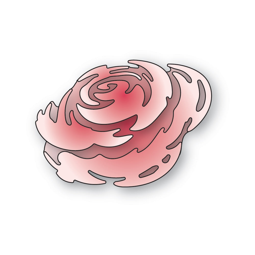 Memory Box - Dies - Gentle Rose Watercolor Floral