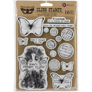 Finnabair - Cling Stamp - Don't Forget To Fly