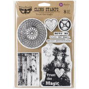 Prima Marketing - Cling Stamp - Trust The Magic