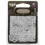 Prima Marketing - Clear Stamp - Secret Notes