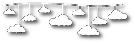 Memory Box Dies - Hanging Cloud Border