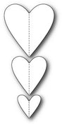 Memory Box - Dies - Stitched Heart Trio