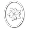 Memory Box - Dies - Decorative Poinsettia Oval