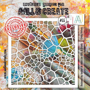 AALL & Create - Stencils - 6" x 6" - #55