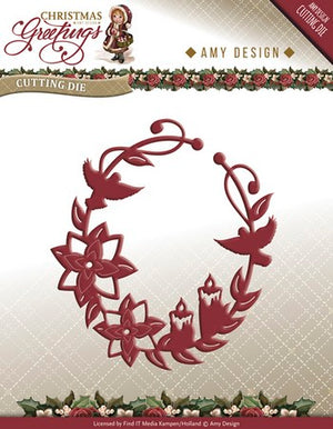 Amy Design - Christmas Greetings Ornament