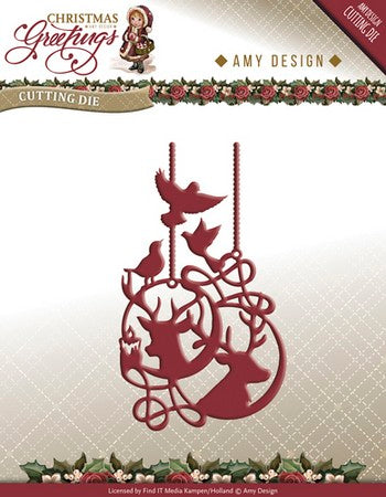 Amy Design - Reindeer Ornament