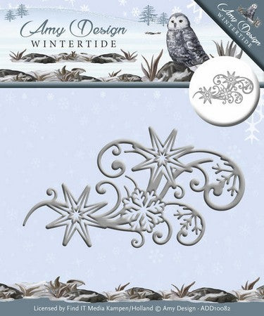 Amy Design - Dies - Wintertide - Ice Crystal Swirl