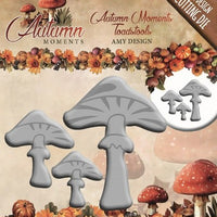 Amy Design - Dies - Autumn Moments - Toadstools