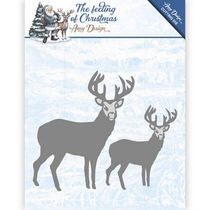 Amy Designs - Dies - The Feeling Of Chirstmas - Christmas Reindeers