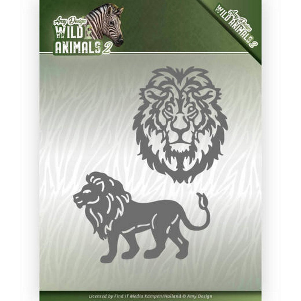 Amy Design - Dies - Wild Animals 2 - Lion