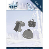 Amy Design - Dies - Winter Friends - Warm Winter Clothes