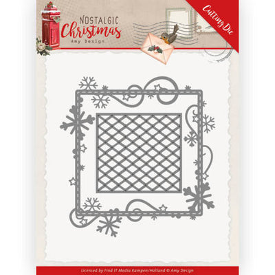 Amy Design - Dies - Nostalgic Christmas - Snowflake Frame