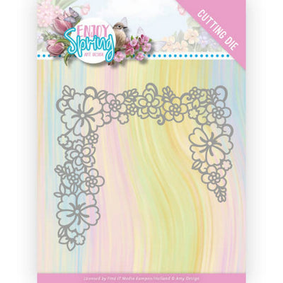 Amy Design - Dies - Enjoy Spring - Flower Edge