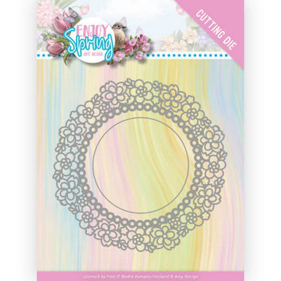 Amy Design - Dies - Enjoy Spring - Flower Circle