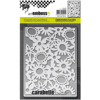 Carabelle - Embossing Folders - Avec Des Fleurs
