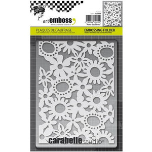 Carabelle - Embossing Folders - Avec Des Fleurs