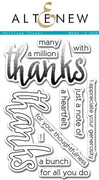 Altenew - Stamps - Halftone Thanks