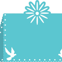 Cheery Lynn Designs - Flower & Dove Placecard #1
