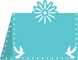 Cheery Lynn Designs - Flower & Dove Placecard #1