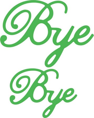 Cheery Lynn Designs - Bye