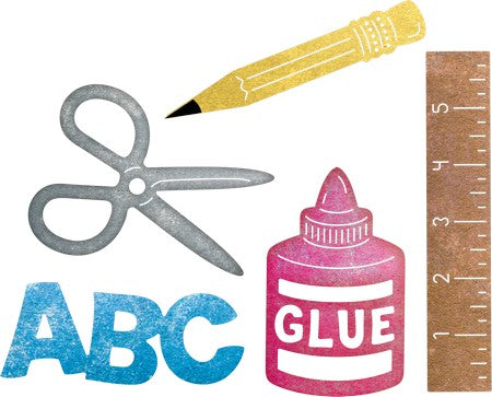 Cheery Lynn Designs - School Supplies Set (set of 5)