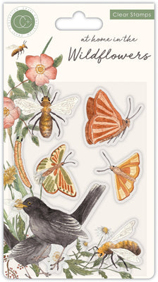 Craft Consortium - Clear Stamps - Bees & Butterflies