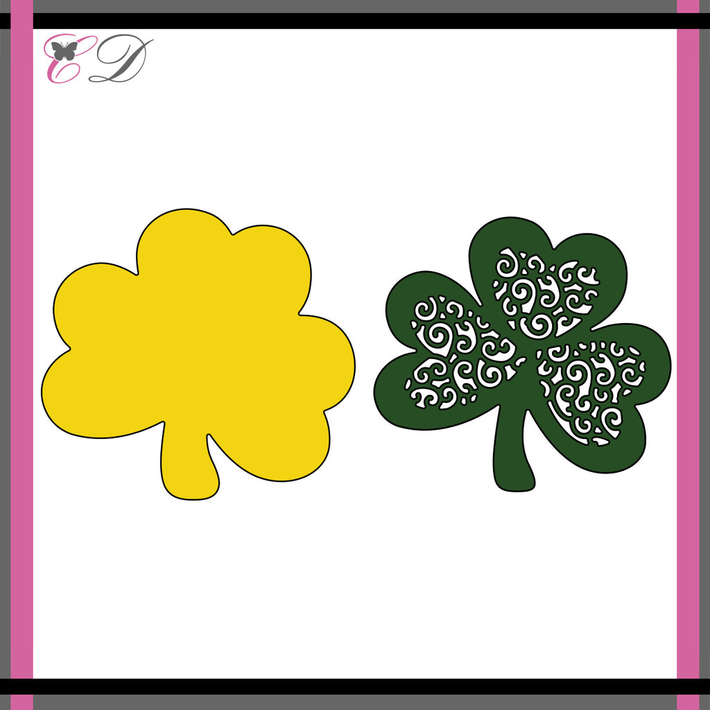 Cheapo Dies - Fancy Clover Set