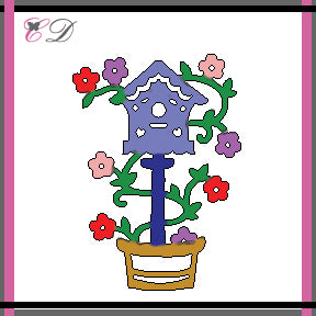 Cheapo Dies - Birdhouse Planter