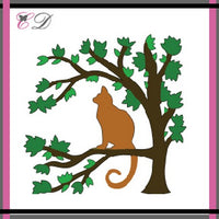 Cheapo Dies - Cat Sitting On Tree