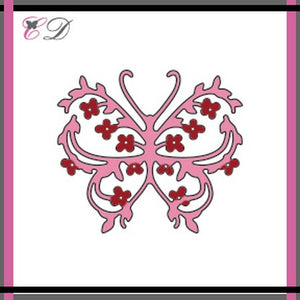 Cheapo Dies - Floral Butterfly