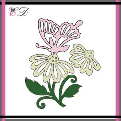 Cheapo Dies - Daisy Butterfly