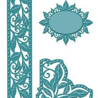 Sue Wilson Designs - Spanish Collection - Corner, Border & Tag