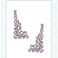 Sue Wilson Designs - Finishing Touches - Charming Hearts Corner