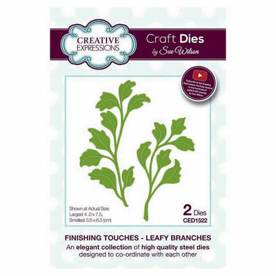 Sue Wilson Designs - Finishing Tocuhes Collection - Leafy Branches