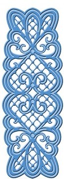 Sue Wilson Designs - Striplet - Lattice Heart